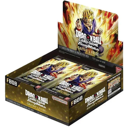 FB08 Booster Pack | Saiyan's Pride | Fusion World | Dragon Ball | English
