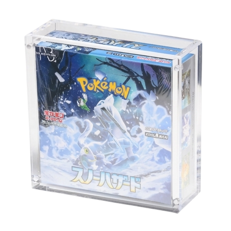 Magnetic Acrylic Box for Japanese Standard Pokémon Booster Box · The Acrylic Box