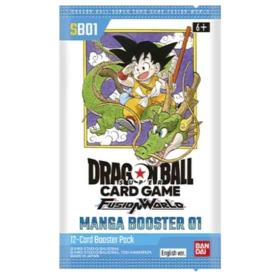 SB01 Booster Pack · Manga Booster 01 · Fusion World