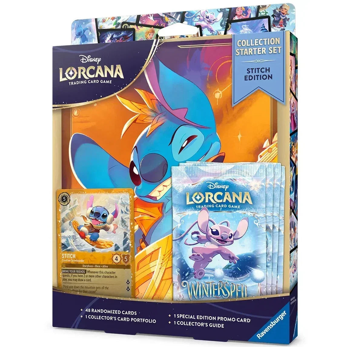 Stitch Winterspell Collector Starter Deck - LORCANA
